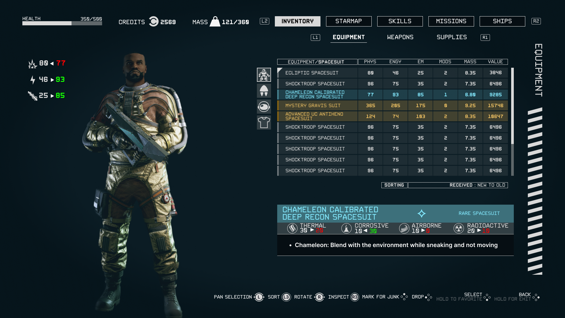 Equipment — Spacesuit